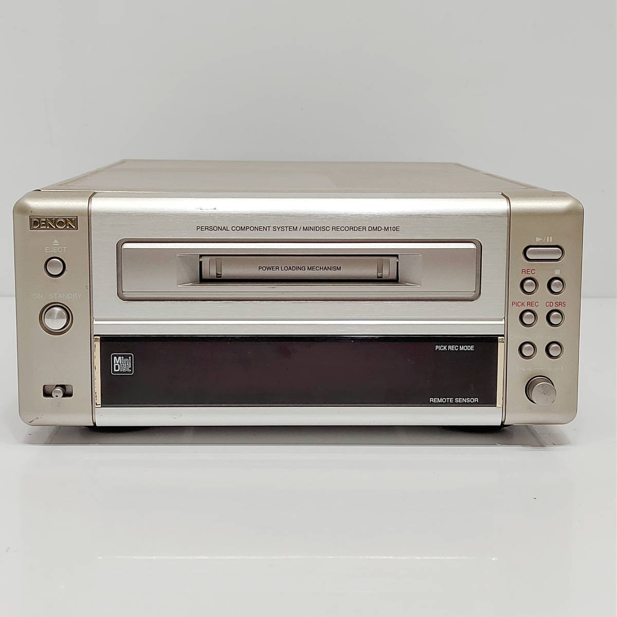 ●デノン DMD-M10E MDデッキ DENON MDレコーダー PERSONAL COMPONENT SYSTEM オーディオ 音響機器 MINIDISC RECORDER M1412_画像1