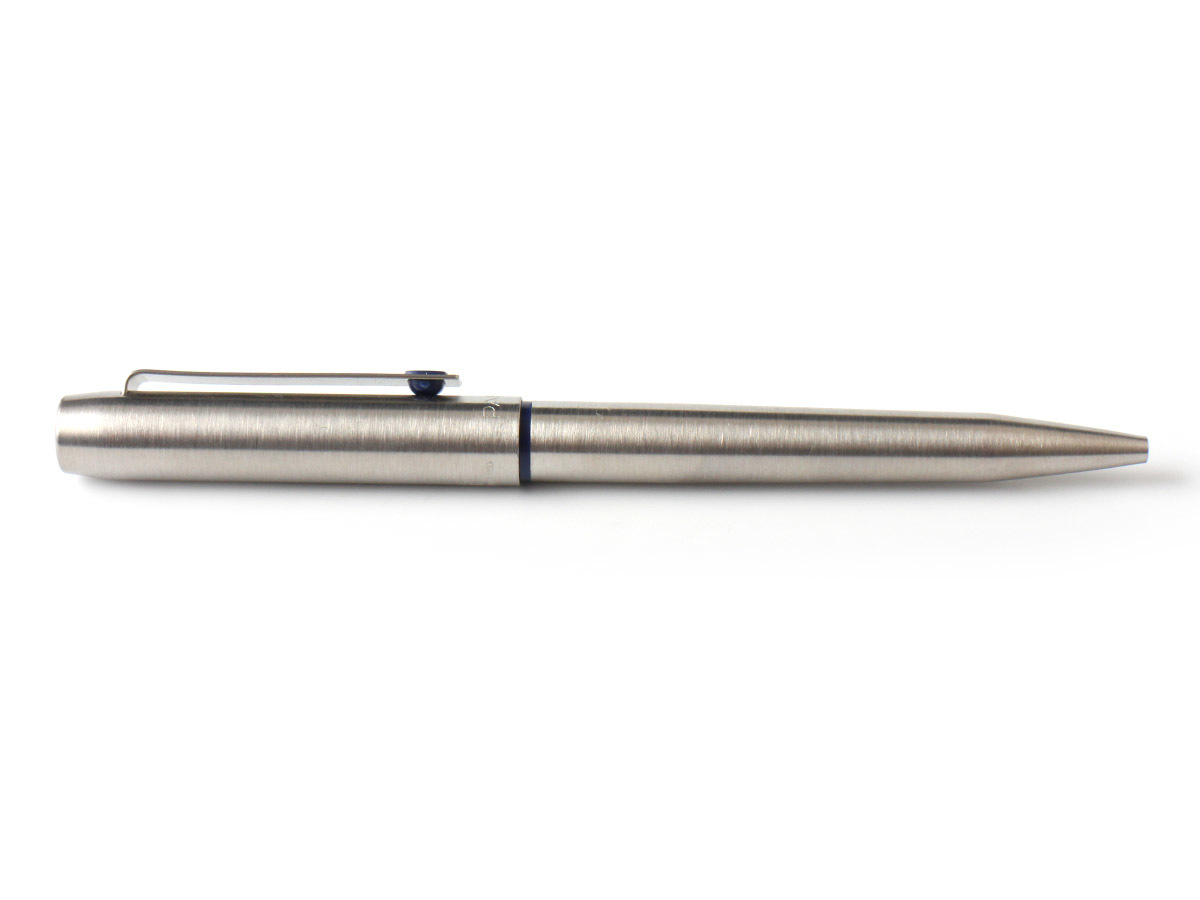 N14424 美品 PARKER パーカー ボールペン イングランド製 シルバー ノック式 筆記未確認 筆記具 文房具_画像3