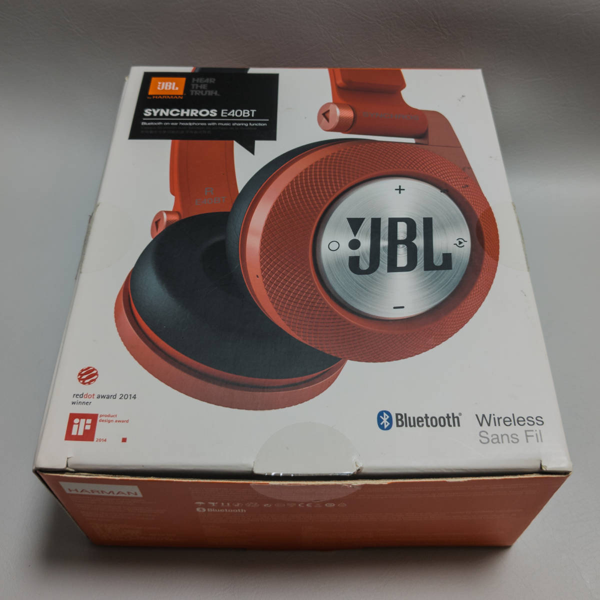 JBL Synchros E40BT Bluetoothヘッドホン_画像8