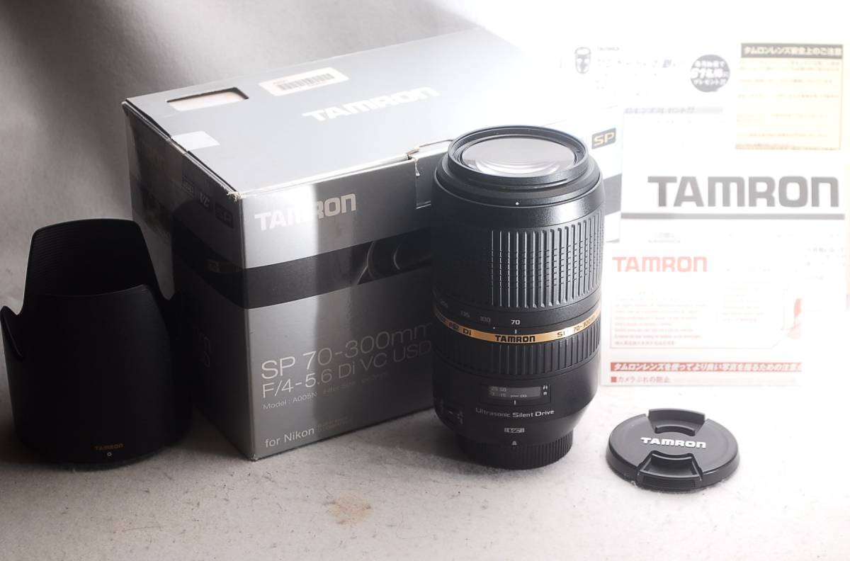 ★極美品！★TAMRONタムロン SP 70-300mm F4-5.6 Di VC USD Nikon C472_画像3