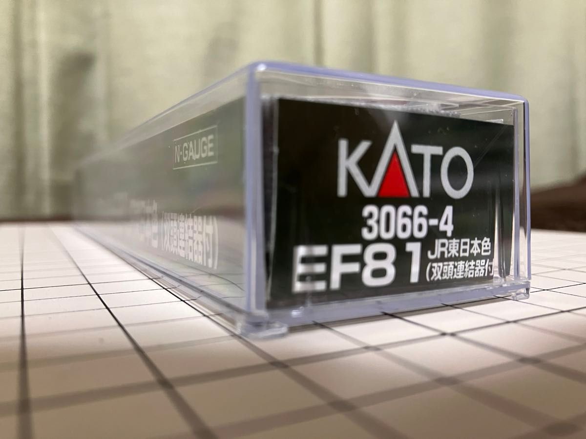 【新品未使用品】KATO：3066-4 EF81 JR東日本色(双頭連結器付)