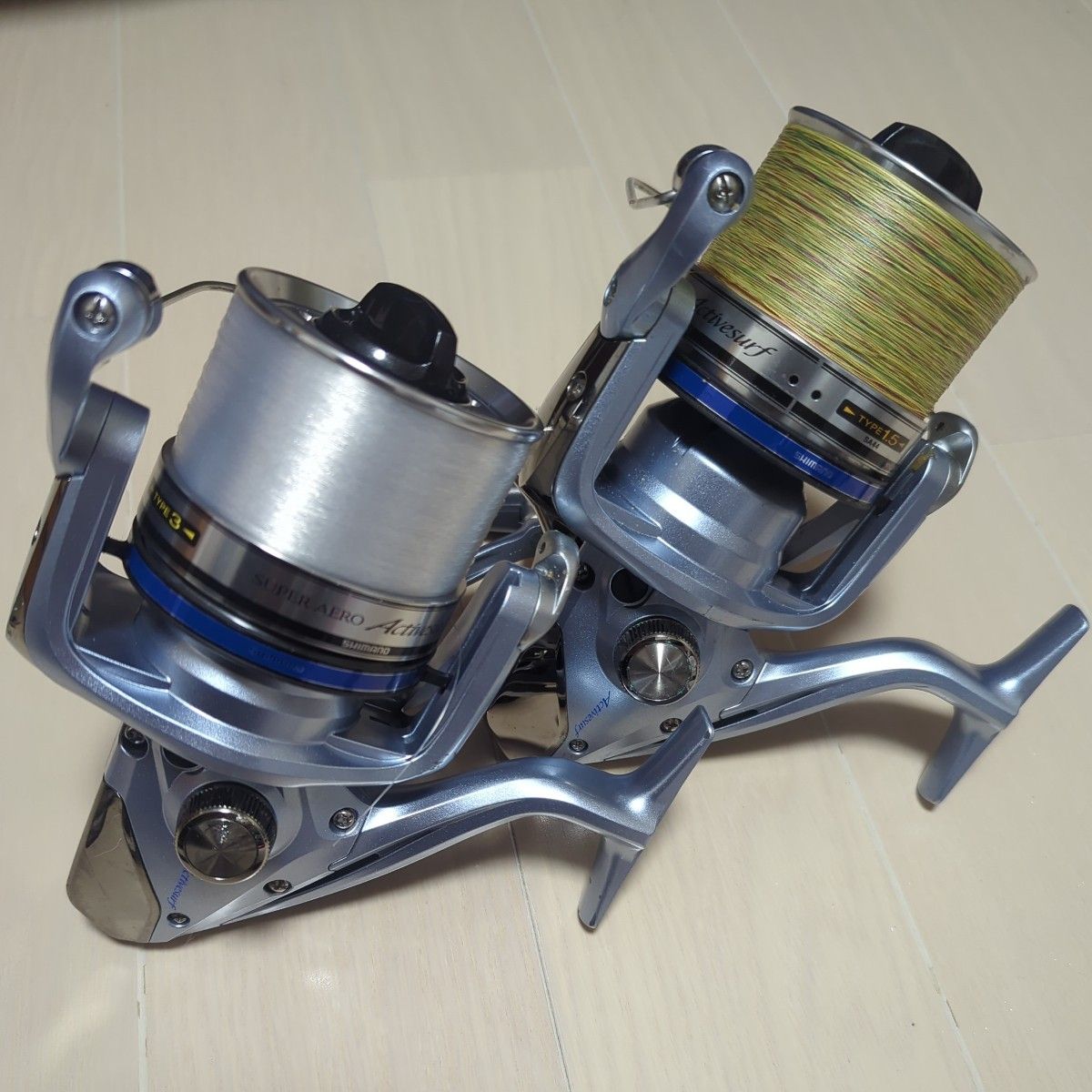 シマノ スーパーエアロ アクティブサーフ 2台セット SHIMANO シマノ スーパーエアロ アクティブサーフ 2台セット SHIMANO