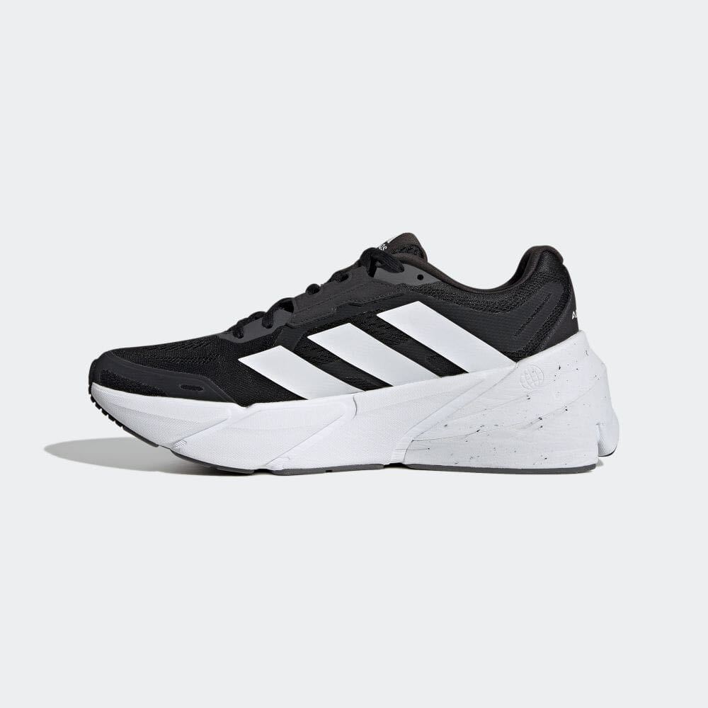 15,000円! 25.5cm 新品 adidas adistar 厚底 ランニングシューズ アディスター クッション 反発 高機能 ジョグ ジョギング 黒 ブラック 255_画像7