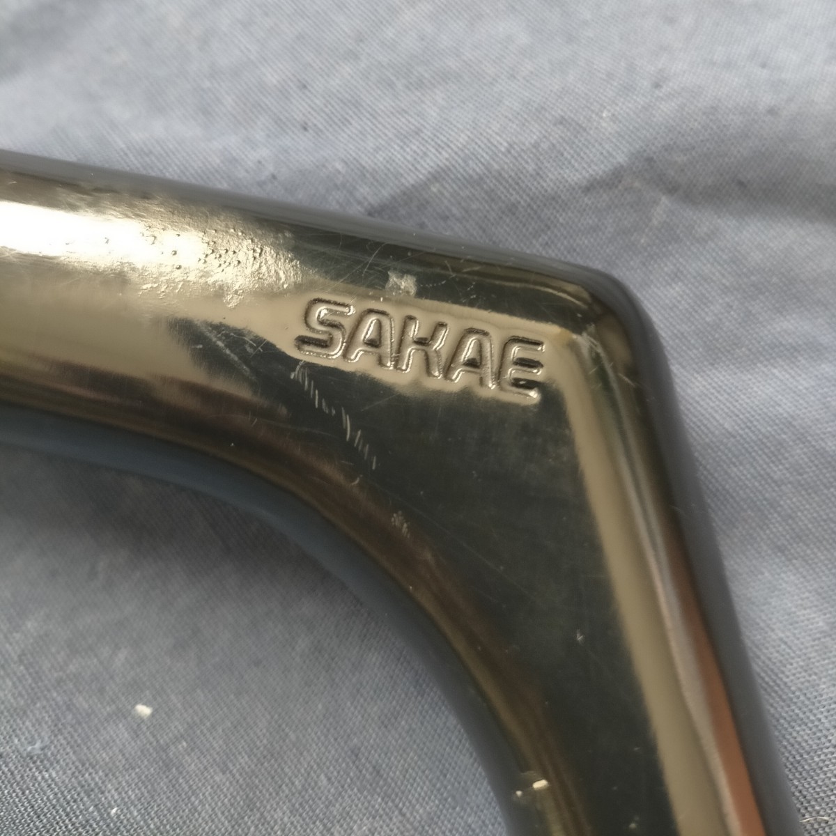 【80s☆ビンテージ】SAKAE サカエ スレッドステム(突き出し110mm,コラム径22.2mm)_画像3