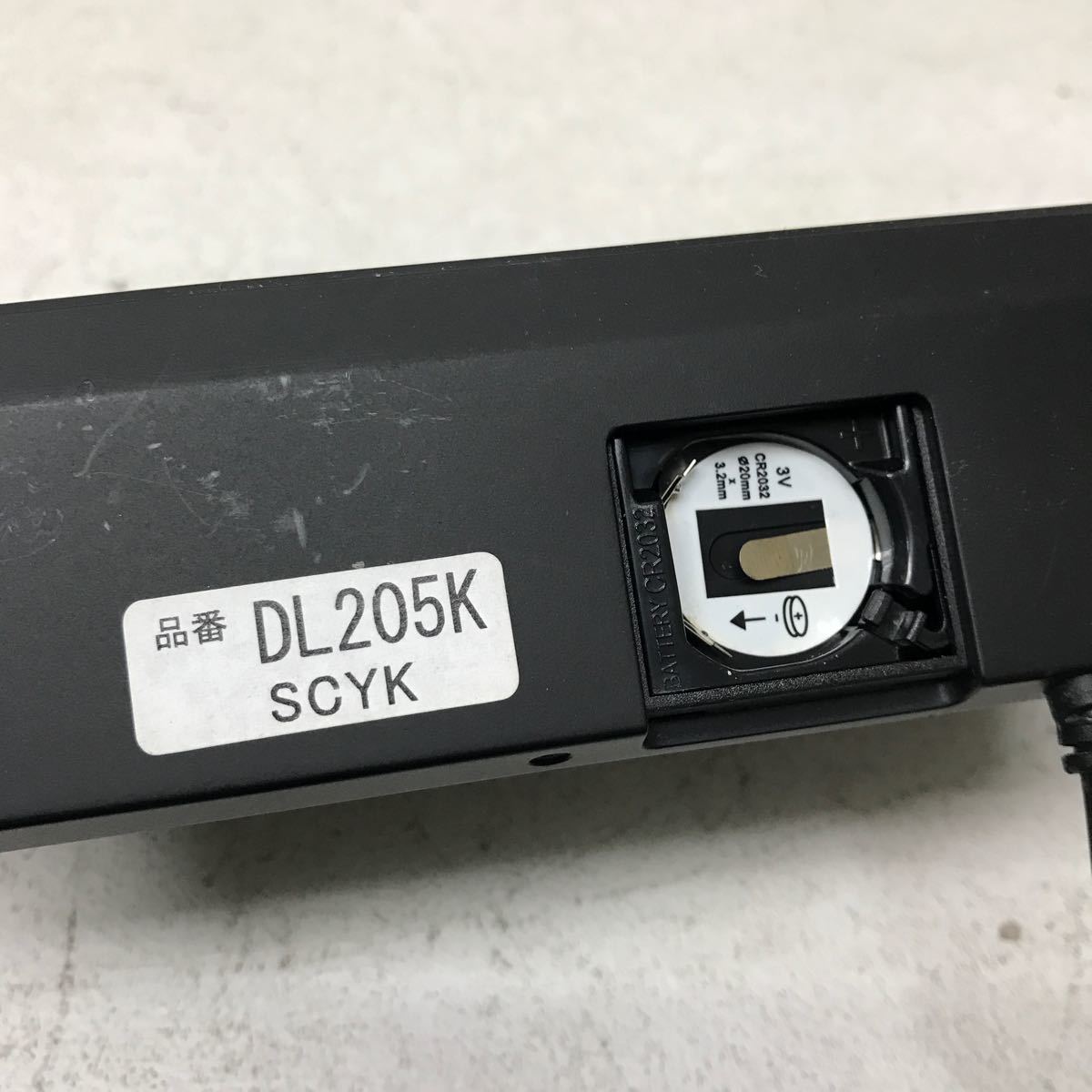 0115K SEIKO セイコー 交流式デジタル電波目ざまし時計 カラーLED表示 DL205K 動作確認済み 電波時計 置き時計 目覚まし時計 ブラック_画像7