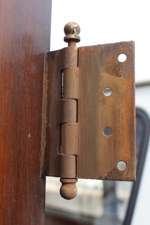 [ самовывоз ] быстрое решение #. павильон [ античный стекло ] дверь # ширина 73cm# латунь ручка двери шарнир # из дерева дверь дверь старый двери Showa Retro старый инструмент антиквариат Vintage 