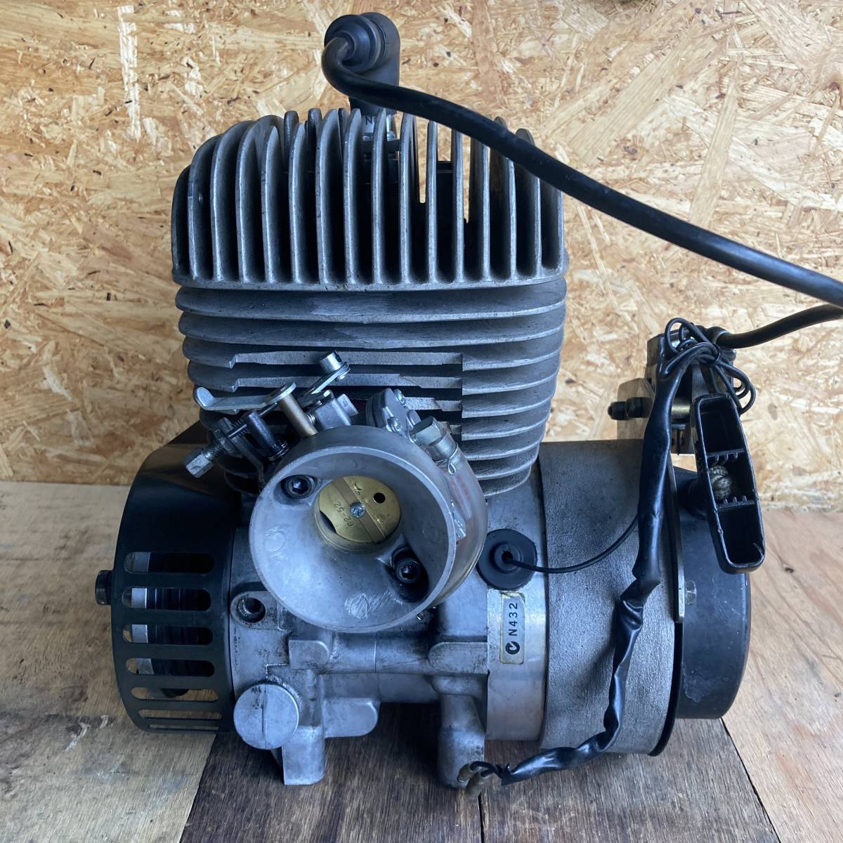 KT100J クラッチ付き スターター付き 分解整備 一部新品パーツ KT100J クラッチ付き スターター付き 分解整備 一部新品パーツ