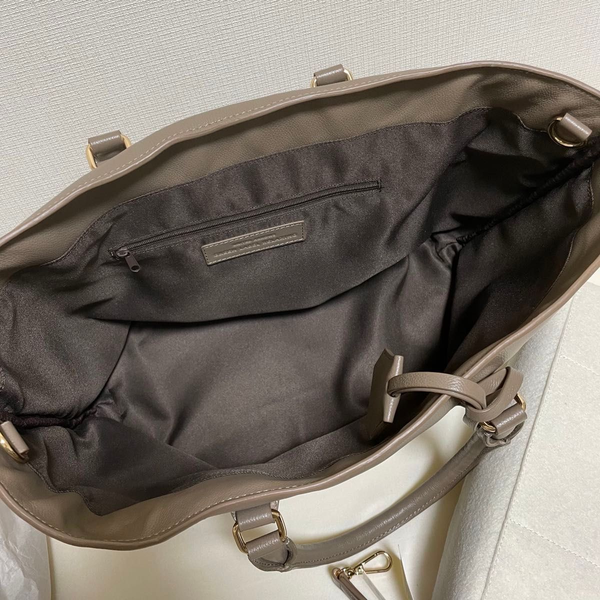 2way ユナイテッドアローズ 牛革 バッグ バッグインバッグ 2way ユナイテッドアローズ 牛革 バッグ バッグインバッグ