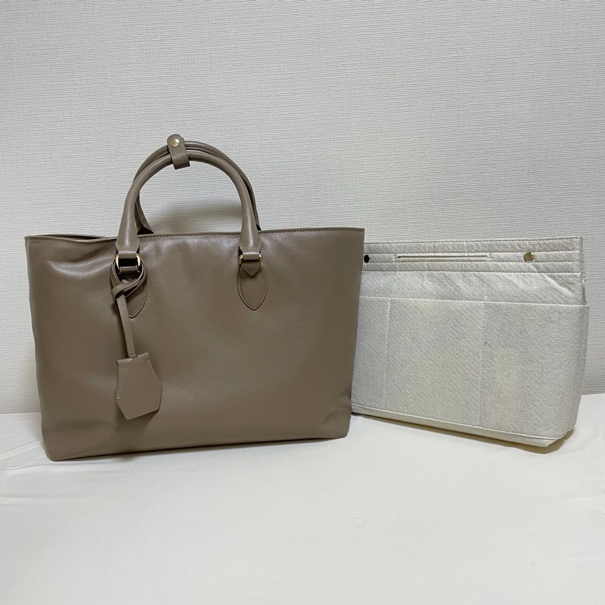 2way ユナイテッドアローズ 牛革 バッグ バッグインバッグ 2way ユナイテッドアローズ 牛革 バッグ バッグインバッグ