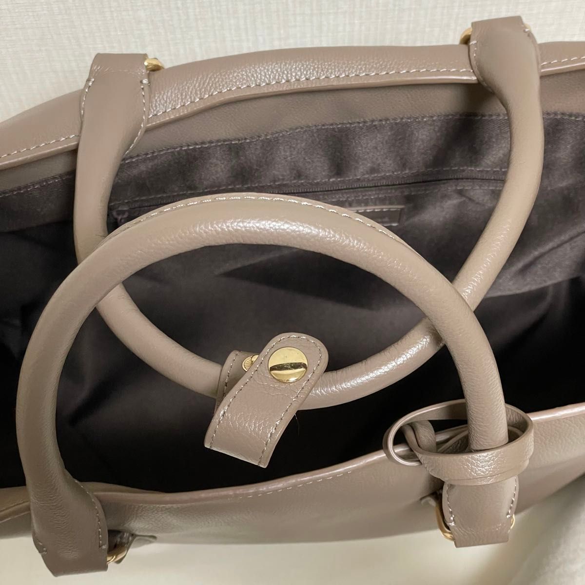 2way ユナイテッドアローズ 牛革 バッグ バッグインバッグ 2way ユナイテッドアローズ 牛革 バッグ バッグインバッグ