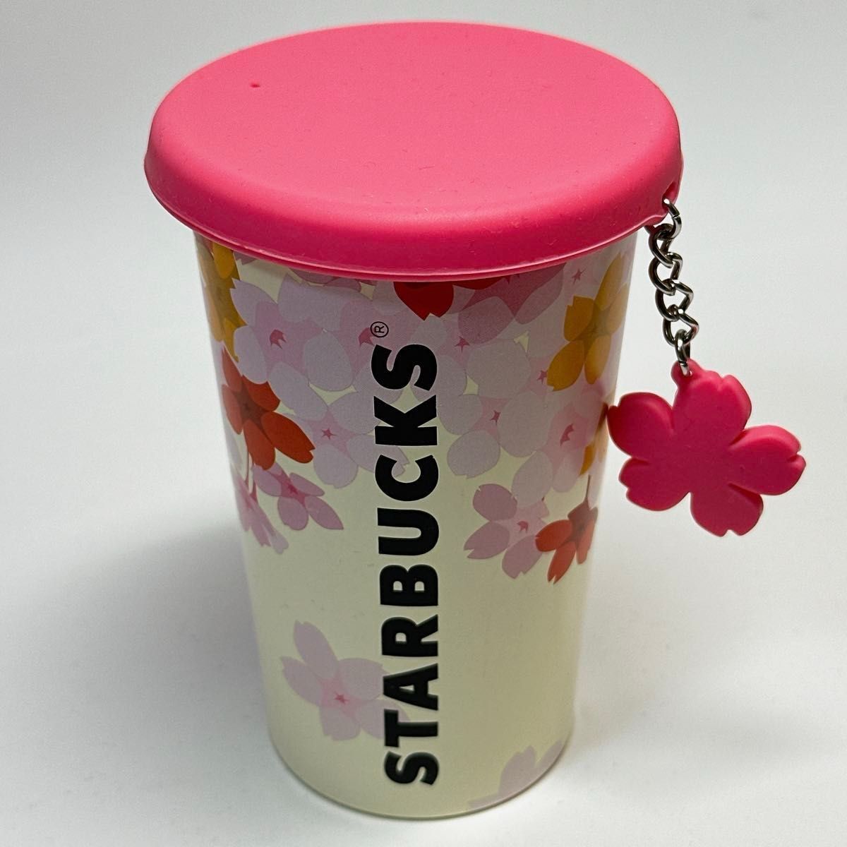 スターバックス 桜 2019 シリコンリッドステンレスカップチャーム   355ml