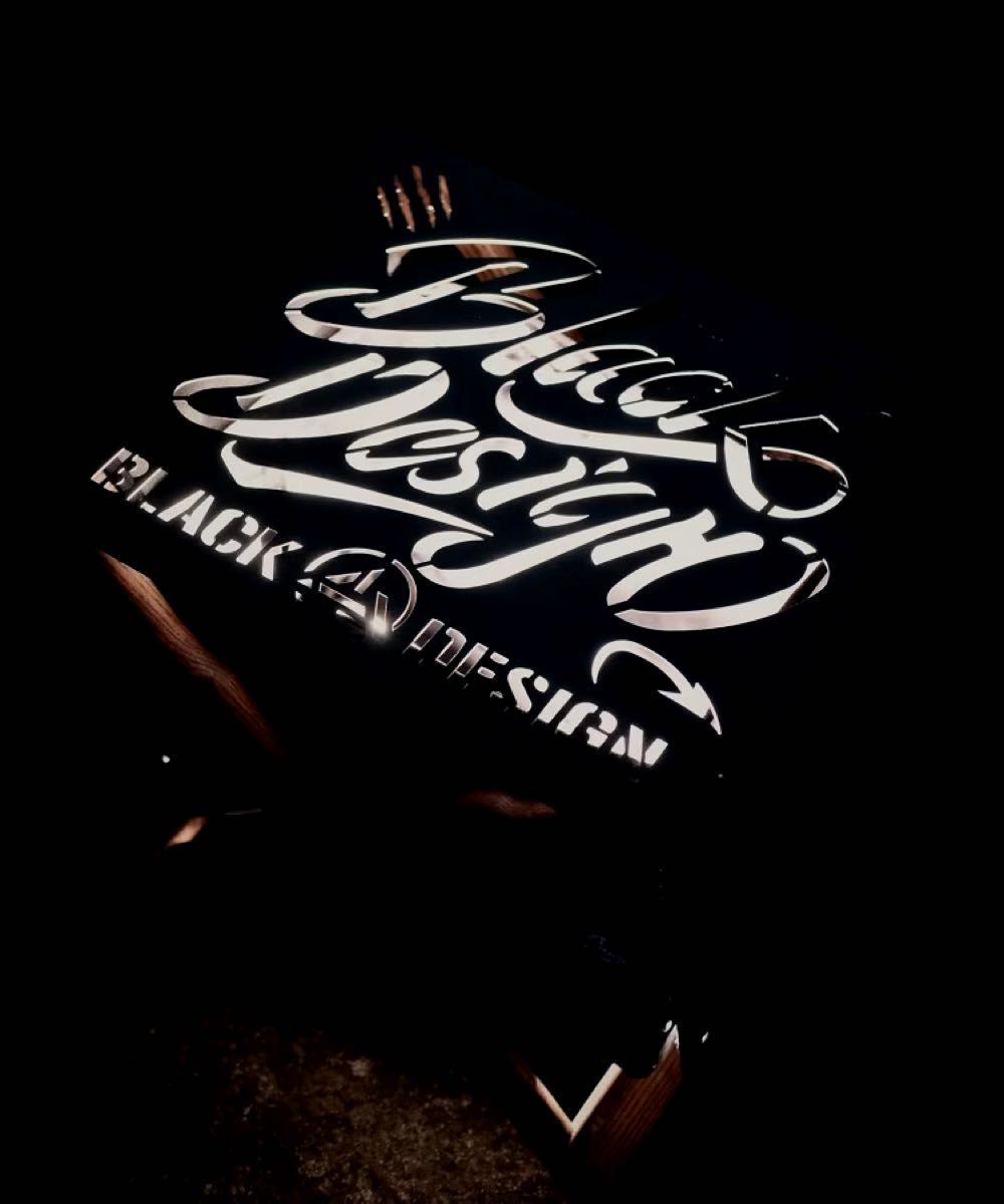 希少 新品 BLACK DESIGN Xスタンド バッグ 鉄板 ブラック 希少 新品 BLACK DESIGN Xスタンド バッグ 鉄板 ブラック