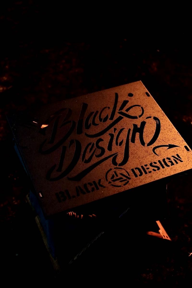 希少 新品 BLACK DESIGN Xスタンド バッグ 鉄板 ブラック 希少 新品 BLACK DESIGN Xスタンド バッグ 鉄板 ブラック