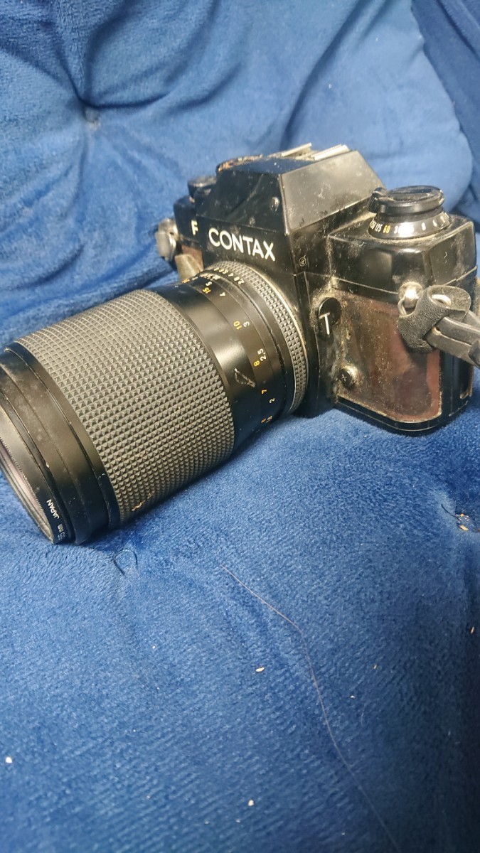 ジャンク品　CONTAX　コンタックス　一眼レフカメラ　RTS　フィルムカメラ　 YASHIKA　当時物　コレクション　格安　中古　神奈川　横浜_画像2