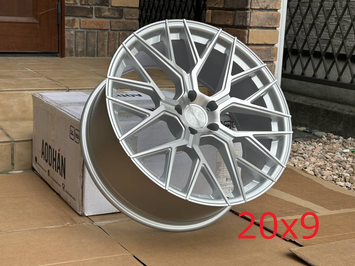 新品！Aodhan AFF9 20x9+30 5穴 PCD112 CB66.6 フローフォーミング製法 Concave USDM_画像8