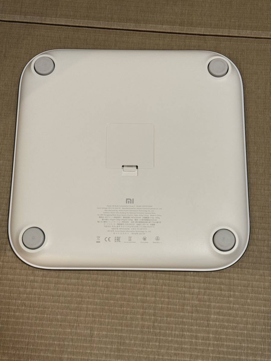 シャオミ体重計Mi Body Composition Scale 2中古 送料無料_画像4