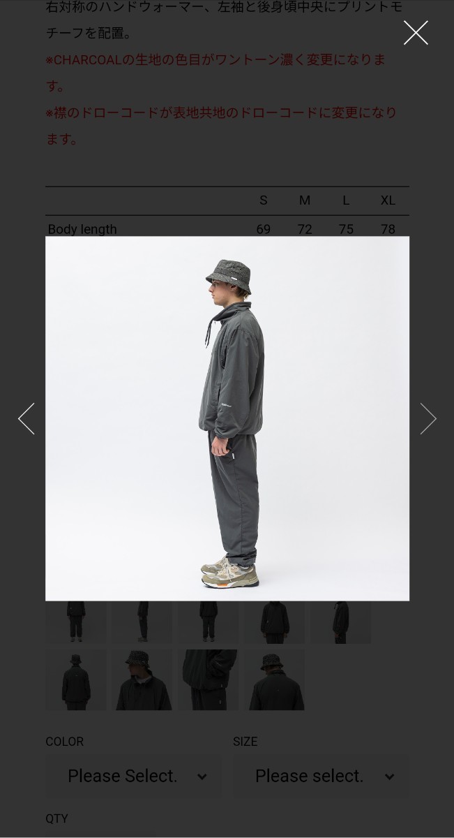 WTAPS ダブルタップス 2023 KAYAN ナイロンジャケット サイズ02/M 黒 3回着用  美中古品 の画像7