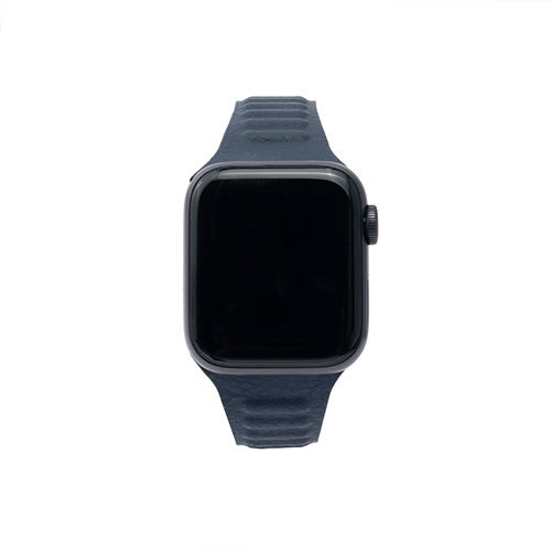 まとめ得 WEARPLANET Slim Line マグネットリンクバンド for Apple Watch 41/40/38mm Midnight Blue WP23200AWMB x [2個] /l