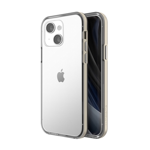 まとめ得 motomo INO Achrome Shield Case for iPhone 13 Matt beige MT21559i13BG x [2個] /l
