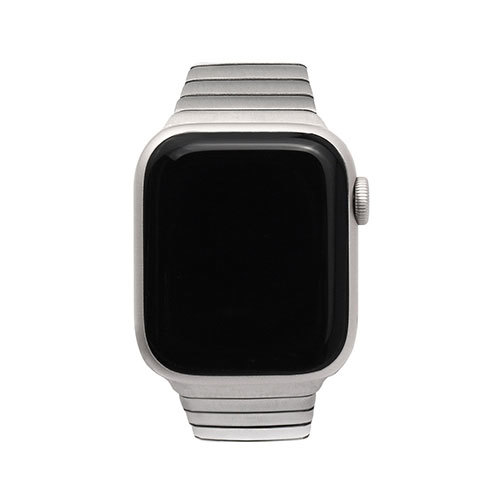 まとめ得 WEARPLANET プレミアムメタルバンド for Apple Watch 45/44/42mm シルバー WP23135AW x [2個] /l