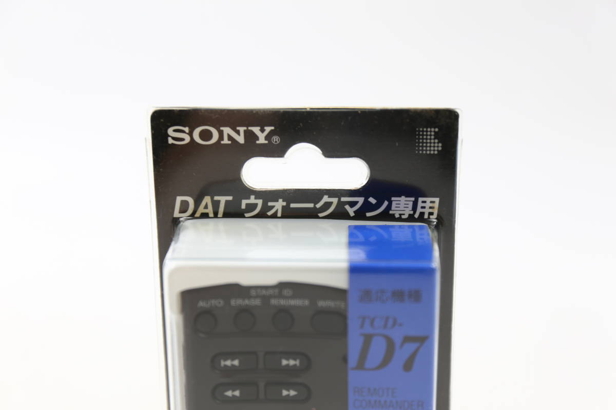 管010614/SONY RMT-D7 DATウォークマン用リモートコマンダー _画像2