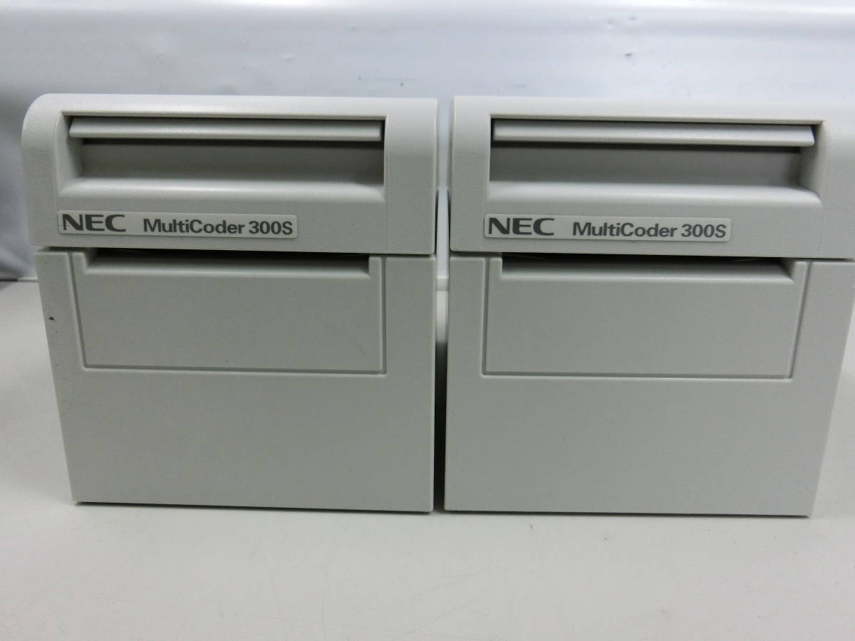 ▲▽ NEC 小型3インチ幅ラベルプリンタ MultiCoder 300S PR-T300S2DCU99 領収書可2台セット4△▼_画像4