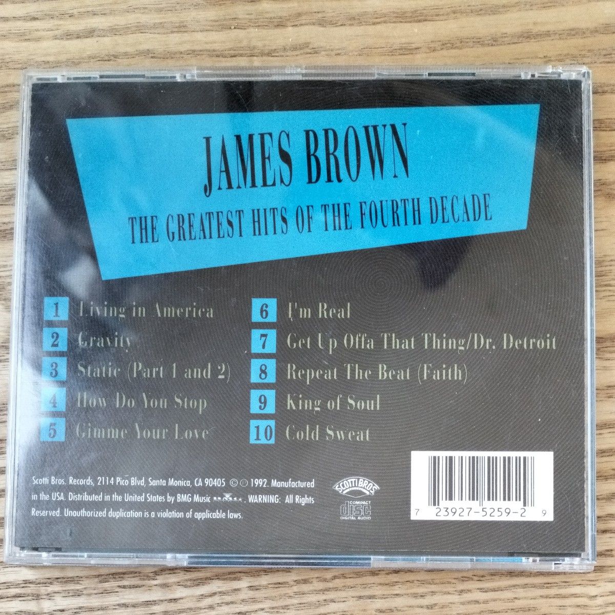 James Brown The Greatest Hits Of The Fourth Decade