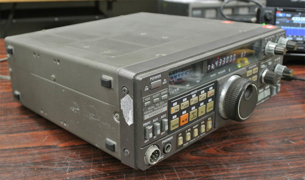 KENWOOD TS-811(430MHz オールモード トランシーバ) (ジャンク)_画像2