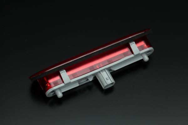 MR52S/MR92S ハスラー LED ハイマウント ストップランプ [スモーク/ブラッククローム] Ver.1 ライトバー赤光 純正交換タイプ_画像3