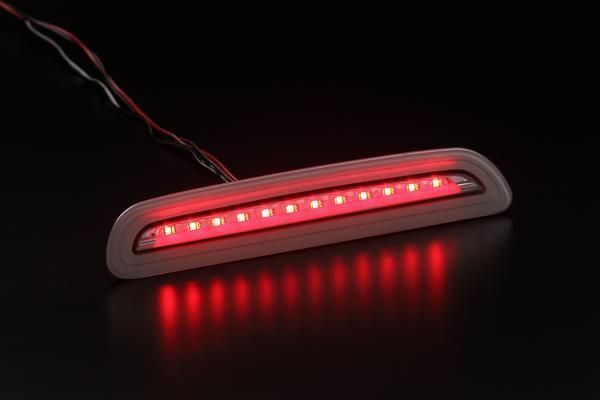 200系 ハイエース 3型後期 以降 LED ハイマウント [クリア/白枠] バー赤 V3 レジアスエース ストップランプ ブレーキランプ_画像2