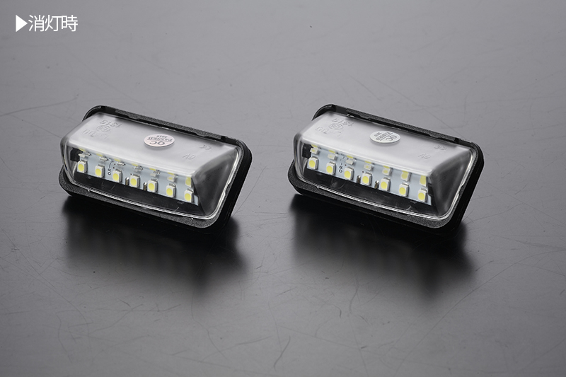 トヨタ 07 LED ライセンスランプ /ナンバー灯 純正交換式 Eマーク ホワイト 50系 プリウス ZVW50/ZVW51/ZVW55の画像6