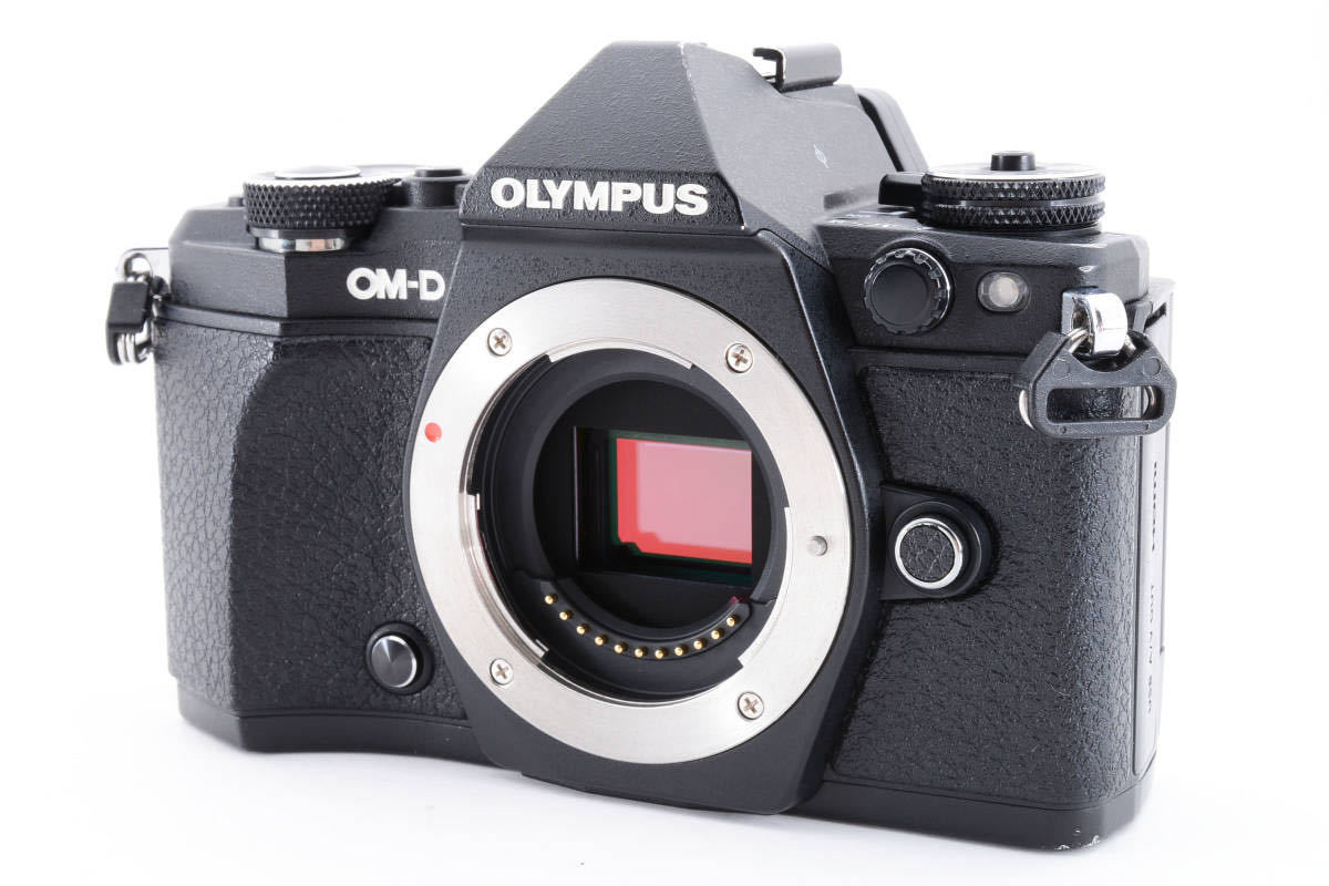 オリンパス OLYMPUS ミラーレス一眼カメラ OM-D E-M5 MarkII ボディー ブラック 【動作確認済み】 #1088_画像3