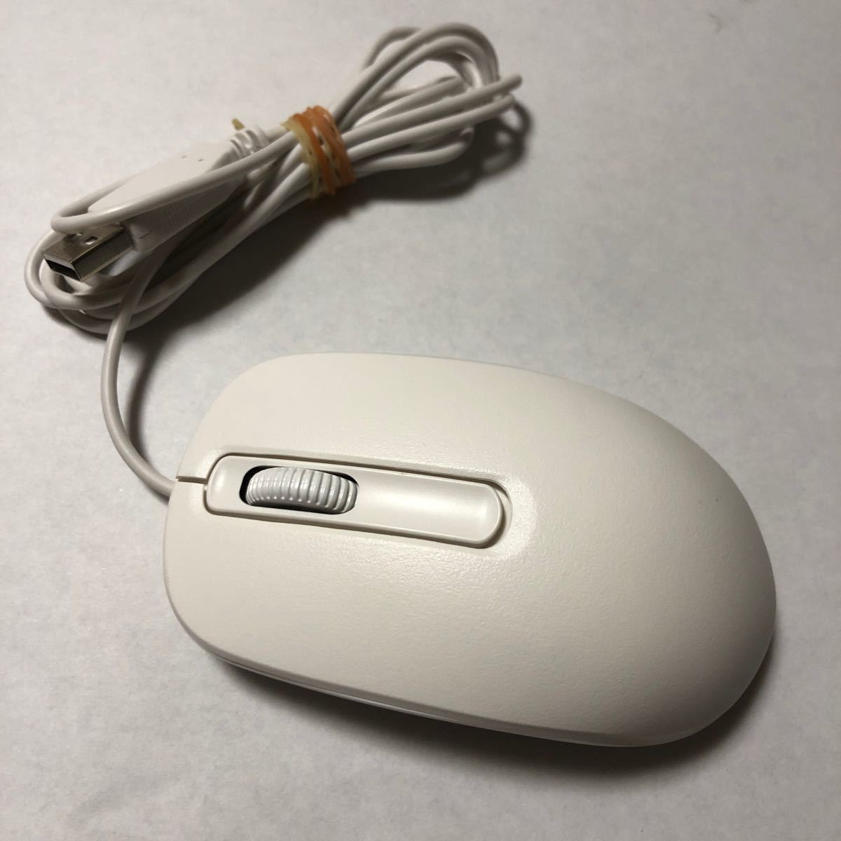 USB光学式マウス　SM-9023EPW　ホワイト_画像1