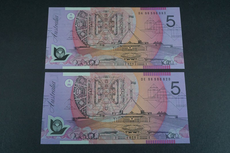 (178)外国紙幣 オーストラリアドル オーストラリア紙幣7枚 合計200ドル分 100ドル 50ドル札 20ドル 10ドル札×2枚 5ドル札×2枚状態良好AUD_画像4
