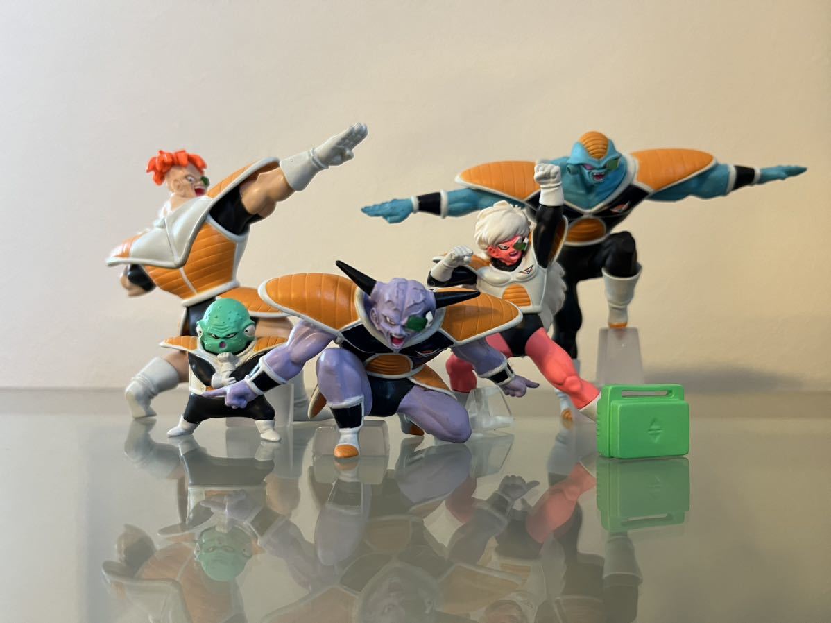 【中古品】ドラゴンボール ギニュー特戦隊 フィギュア 5体セット バンダイ HG ギニュー リクーム ジース バーダ グルド