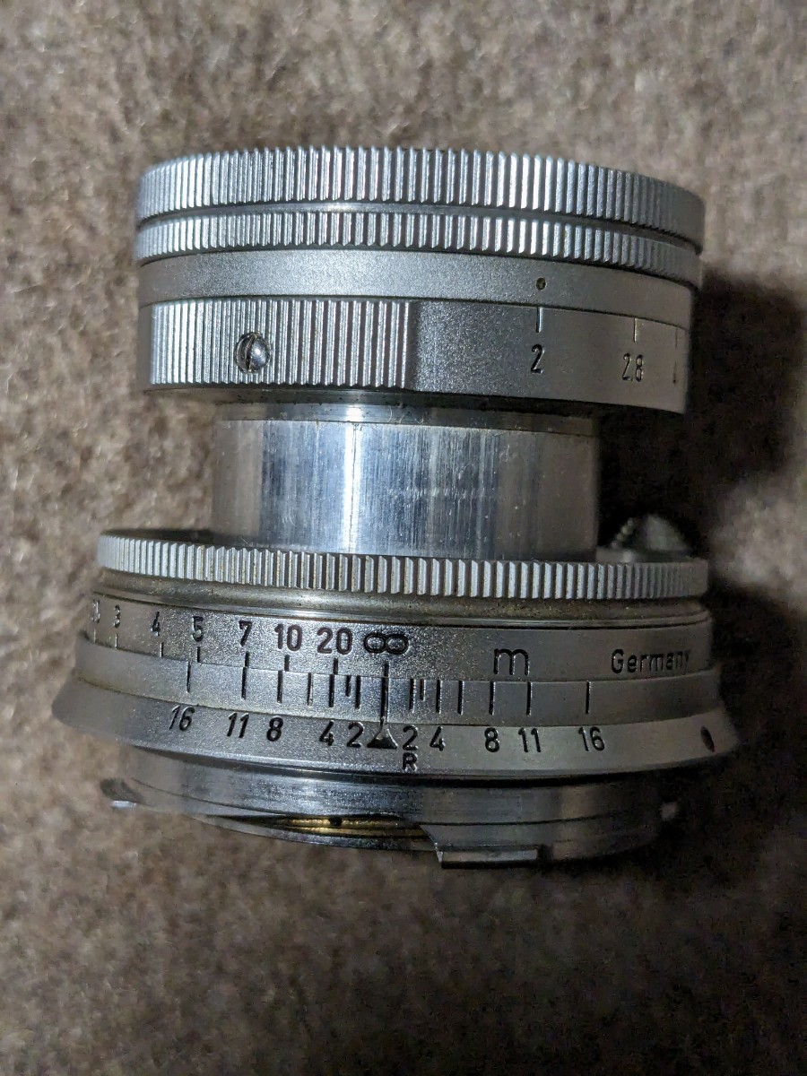 Leitz Leica Summicron f=5cm 1:2 Mマウント mスケール_画像2
