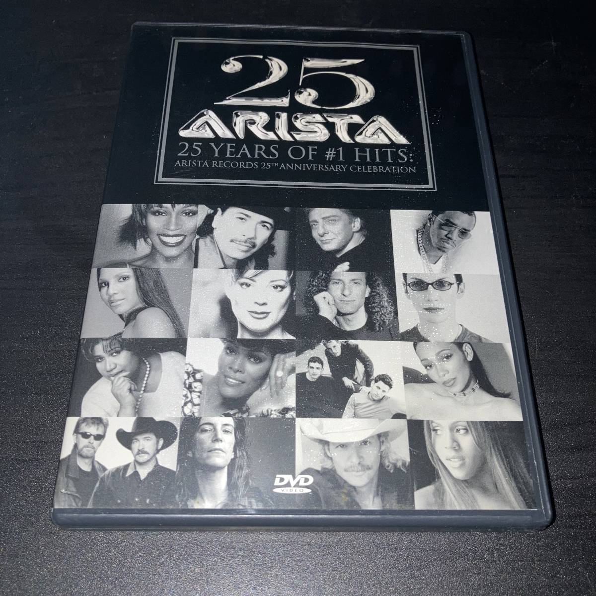 ARISTA 25 YEARS OF #1 HITS ★ DVD ★ SANTANA WHITNEY HOUSTON ARETHA FRANKLIN SARAH McLACHIAN KENNY G ANNIE LENNOXの画像1