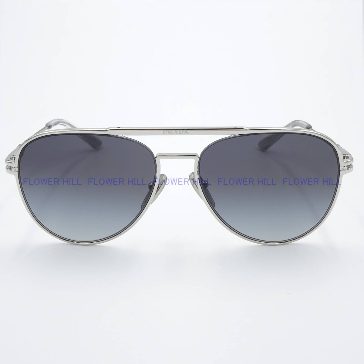 プラダ PRADA サングラス 高級 SPR54Z 1BC-09S シルバー ティア プラダ PRADA サングラス 高級 SPR54Z 1BC-09S シルバー ティア