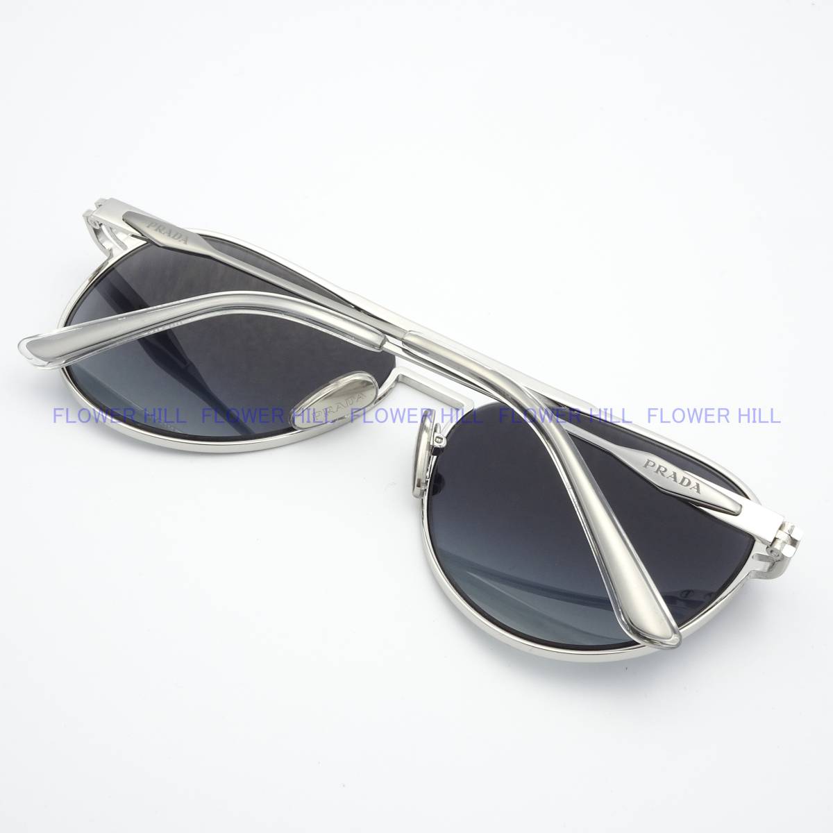 プラダ PRADA サングラス 高級 SPR54Z 1BC-09S シルバー ティア プラダ PRADA サングラス 高級 SPR54Z 1BC-09S シルバー ティア