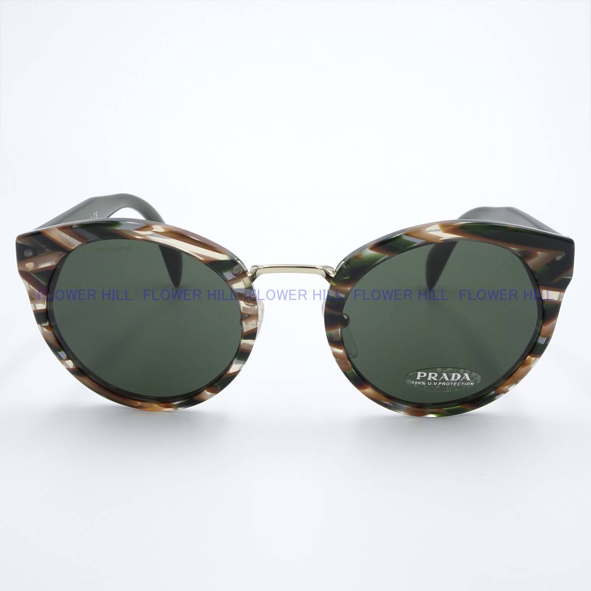 プラダ PRADA サングラス 高級 SPR05T VAO-4J1 ラウンド マルチ プラダ PRADA サングラス 高級 SPR05T VAO-4J1 ラウンド マルチ