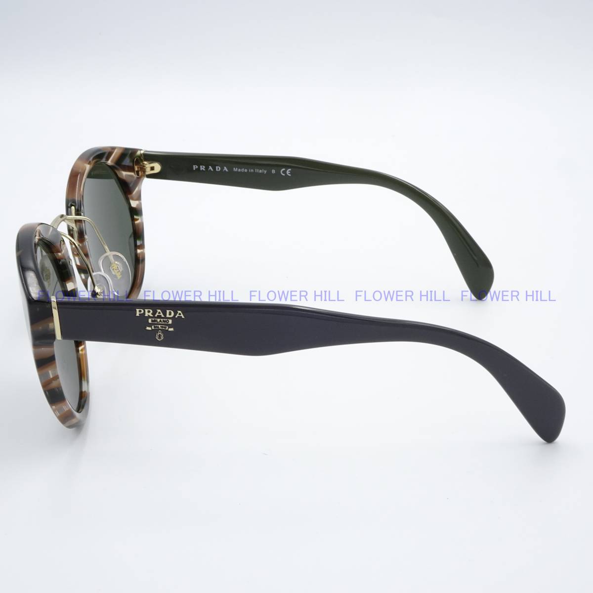 プラダ PRADA サングラス 高級 SPR05T VAO-4J1 ラウンド マルチ プラダ PRADA サングラス 高級 SPR05T VAO-4J1 ラウンド マルチ