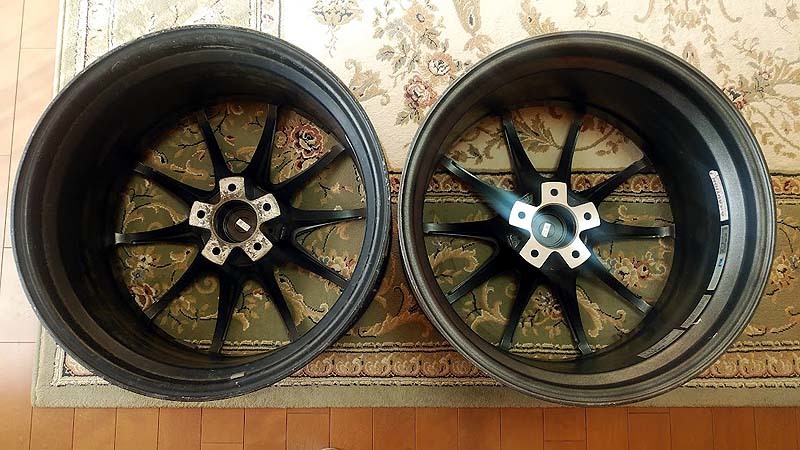 ●RAYS VOLK RACING G25 19x9.5J +35 114.3 5H CB 2本 鍛造軽量_画像6