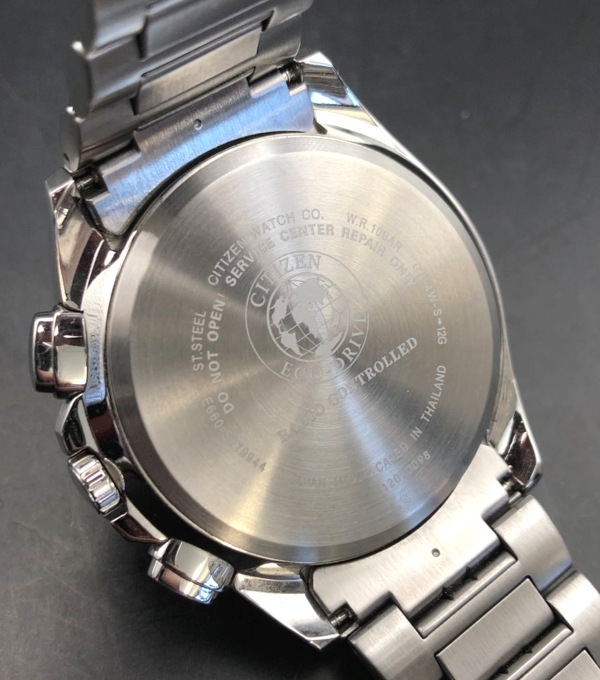 [A]時計(サ60)★[[WH-11131]]★CITIZEN(シチズン)★E660-S119944★ECO-DRIVE クロノグラフ★稼働品★_画像6