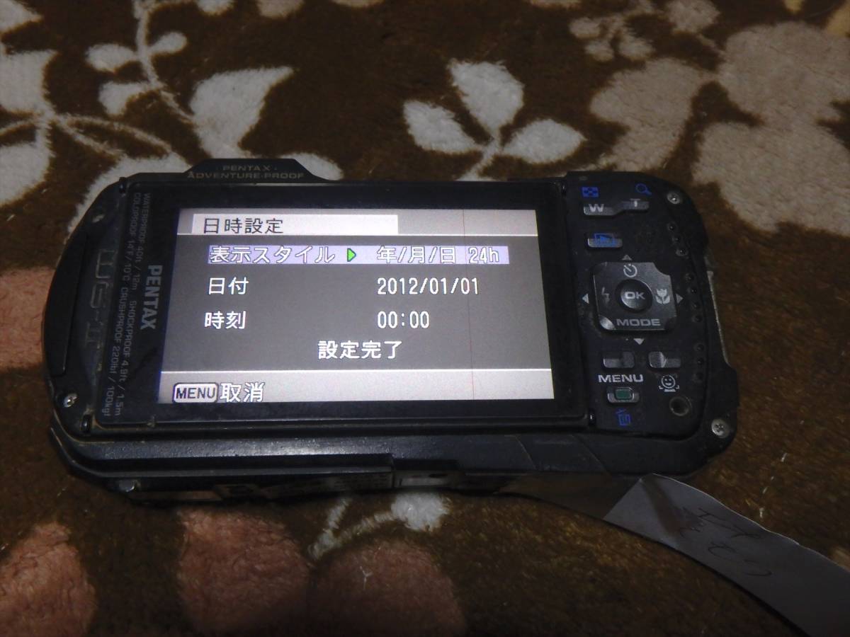 送料無料 PENTAX OPTIO WG-2 デジタルカメラ　難あり_画像5