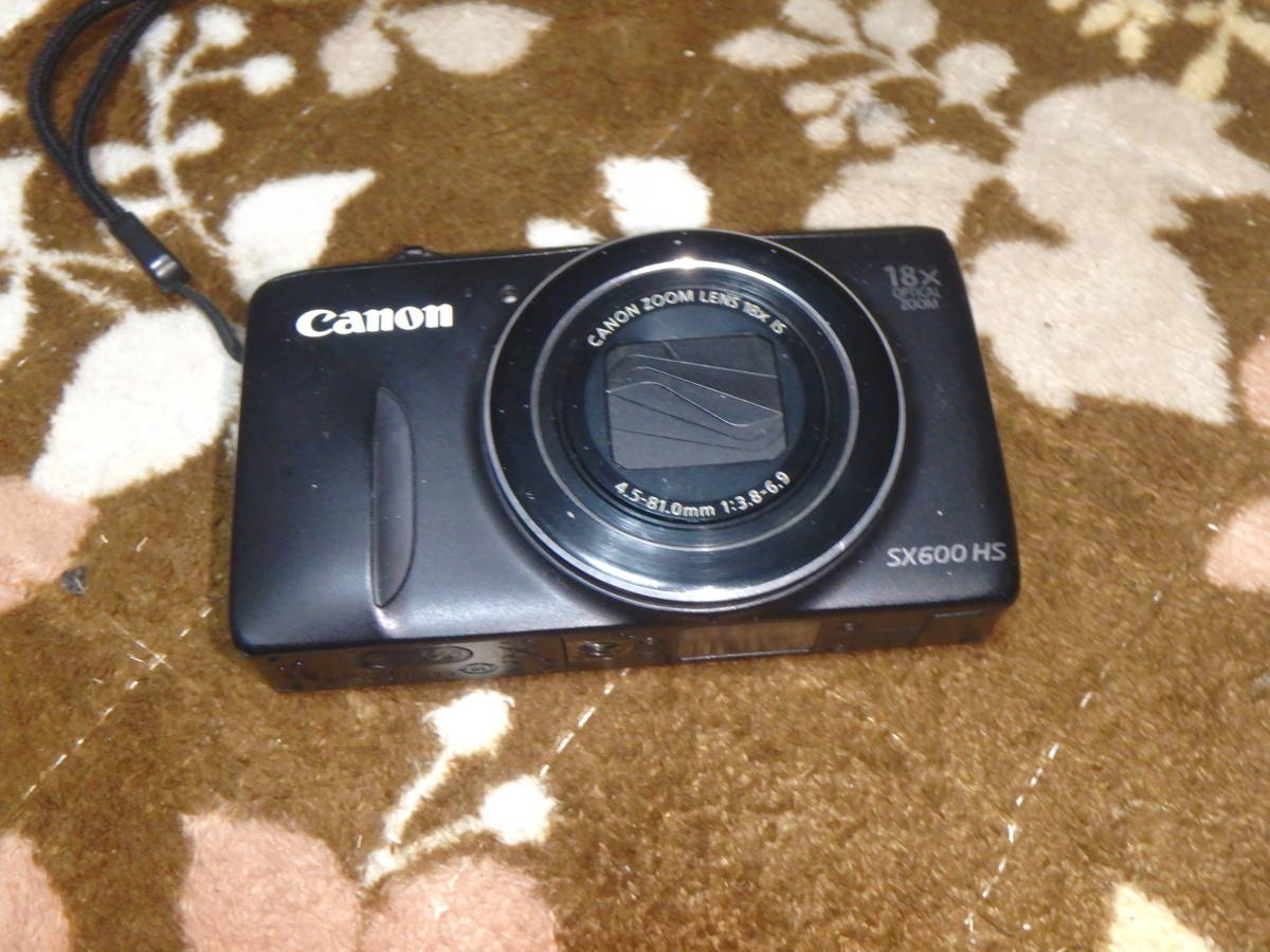 送料無料 CANON PowerShot SX600 HS デジタルカメラ すこし難あり_画像2