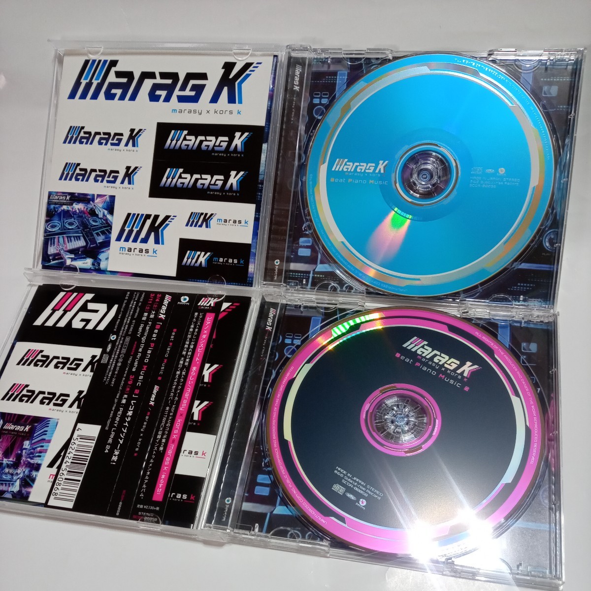 CD Waras K まらしぃ/まらすけ　 ピアノダンスビート ミュージック