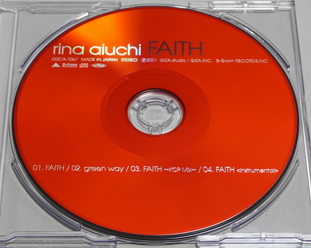 【愛内里菜/シングル×1枚】FAITH_画像2