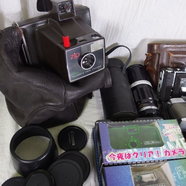 【大量/おまとめ】Nikon/Canon/KONICA/ポラロイド/OLYMPUS 他 計21台一眼レフ/デジカメ/フィルムカメラ 動作未確認/ジャンク品含/120_画像9