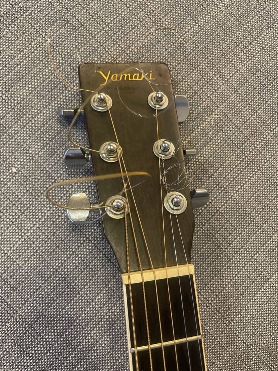 70s yamaki ym400 vintage 70年代製 ヤマキ　アコースティック　ギター　ビンテージ　ヴィンテージ　特価　ドレッドノート　タイプ_画像4