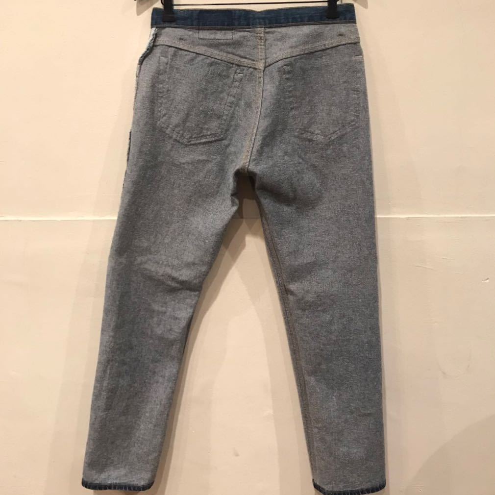 W32 Levi's501 90s vintage リーバイス501 levi's 濃紺 reverse weave リバースウィーブ carhartt リーバイス 赤耳 505 517 USA製 古着屋_画像5